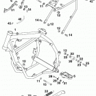 60/65 SX CHASSIS Rahmen, ausleger frame, sub frame 60 / 65 98