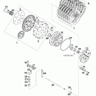620 LC4 COMPETITION ENGINE Kupplung clutch 620 98