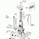 620 LC4 COMPETITION ENGINE Vergaser dell orto phm40sd carburetor phm40sd 620 ...