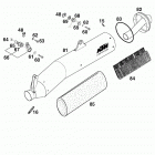 400/540 SXC CHASSIS Silencer 400 / 540 98