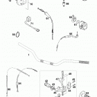 400/640 LC4 CHASSIS Lenker, armaturen comp. handlebar, controls comp. ...