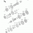 KX450F (KX450-EAF) Трансмиссия