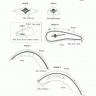 Vulcan 2000 Classic LT (VN2000-JAF) Decals(black / blue)(jaf)