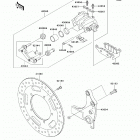 Vulcan 1700 Classic (VN1700-E9FA) Задний тормоз