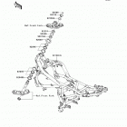 Ninja 650R (EX650-C9F) Рама