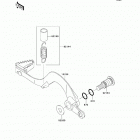 KX450F (KX450-EAF) Педаль тормоза