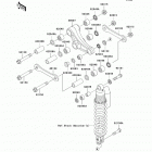 KX85 (KX85-ABF) Задняя подвеска