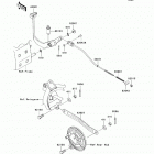 KLX110L (KLX110-DBF) Педаль тормоза