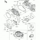 Vulcan 1700 Classic (VN1700-E9FA) Левая крышка двигателя