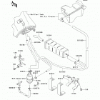 KLR650 (KL650-EAF) Fuel evaporative system(e9f / eaf)
