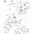 Ninja 650R (EX650-C9F) Главный тормозной цилиндр,передний