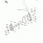 Versys (KLE650-CAF) Водяной насос