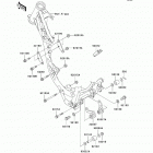 KX85 (KX85-ABF) Крепление двигателя