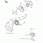 Ninja 650R (EX650-C9F) Генератор