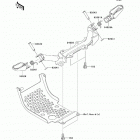 KLX110 (KLX110-CBF) Подножки