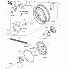 Vulcan 1700 Classic (VN1700-E9FA) Заднее колесо и цепь