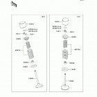KX450F (KX450-EAF) Клапана
