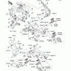 Ninja 650R (EX650-C9F) Подножки