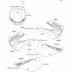 KX85 (KX85-AAF) Наклейки