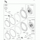 KX450F (KX450-EAF) Колеса,покрышки