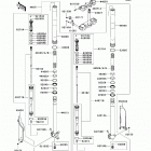 KX250F (KX250-XAFB) Передняя вилка