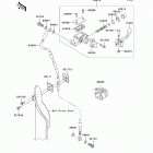 KX450F (KX450-EAF) Главный тормозной цилиндр,передний