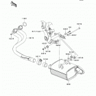 Ninja 650R (EX650-C9F) Глушитель
