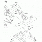 Ninja 650R (EX650-C9F) Подвеска  /  амортизатор