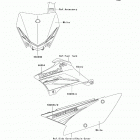 KLX110L (KLX110-DAF) Наклейки