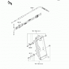 KX450F (KX450-EAF) Тросы управления