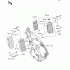 KX450F (KX450-EAF) Радиатор