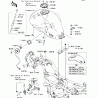 Ninja 650R (EX650-C9F) Топливный бак