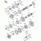 Versys (KLE650-CAF) Трансмиссия
