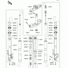 Versys (KLE650-CAF) Передняя вилка