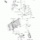 Versys (KLE650-CAF) Патрубки охлаждения