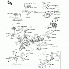 Versys (KLE650-CAF) Рама ,крепежные детали