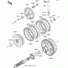 Versys (Canada Only) (KLE650-A8F) Сцепление