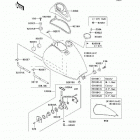 Vulcan 500 LTD (EN500-C8F) Топливный бак