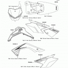 KLX140  (KLX140-A9F) Decals(a9f)(green)