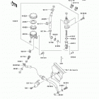 Versys (Canada Only) (KLE650-A8F) Задний торм цилиндр