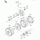 KX85  (KX85-A6F) Сцепление