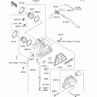 Vulcan 500 LTD (EN500-C8F) Воздухозаборник