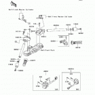 Ninja ZX-14  (ZX1400-C8F) Руль