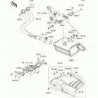 ER-6n (ER650-C9F) Глушитель