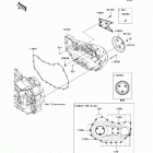 Vulcan 1700 Voyager ABS (VN1700-B9FA) Крышки двигателя правые