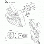 KLX110  (KLX110-A7F) Масляный насос