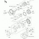 KLR650 (KL650-EAF) Масляный насос
