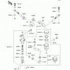 KLR650 (KL650-EAF) Задний торм цилиндр