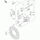 KX65  (KX65-A7F) Передний тормоз