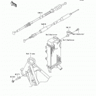 KX85  (KX85-A6F) Тросы управления